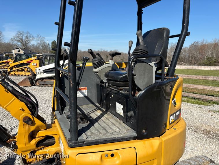image for item DT0098 2020 Caterpillar 303.5E2 CR mini excavator