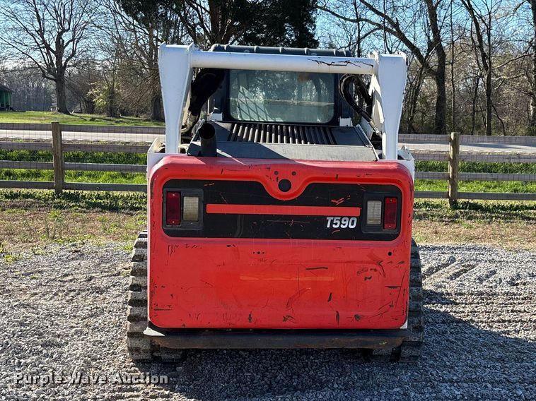 image for item DT0099 2019 Bobcat T590 tracked skid steer loader