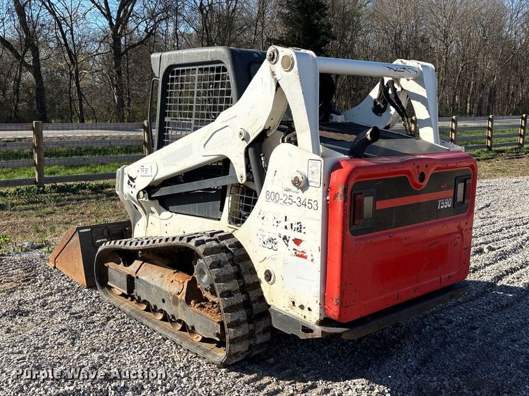image for item DT0099 2019 Bobcat T590 tracked skid steer loader