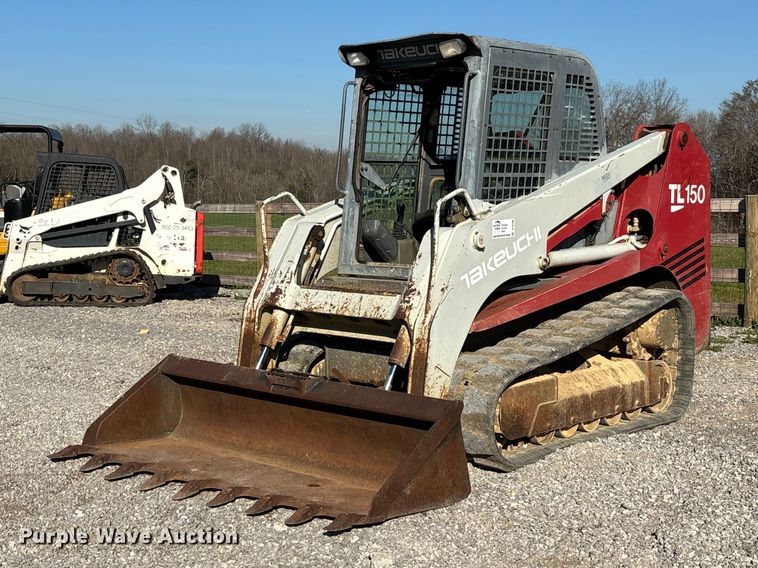 image for item DT0100 2007 Takeuchi TL150 tracked skid steer loader