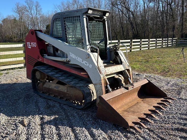 image for item DT0100 2007 Takeuchi TL150 tracked skid steer loader