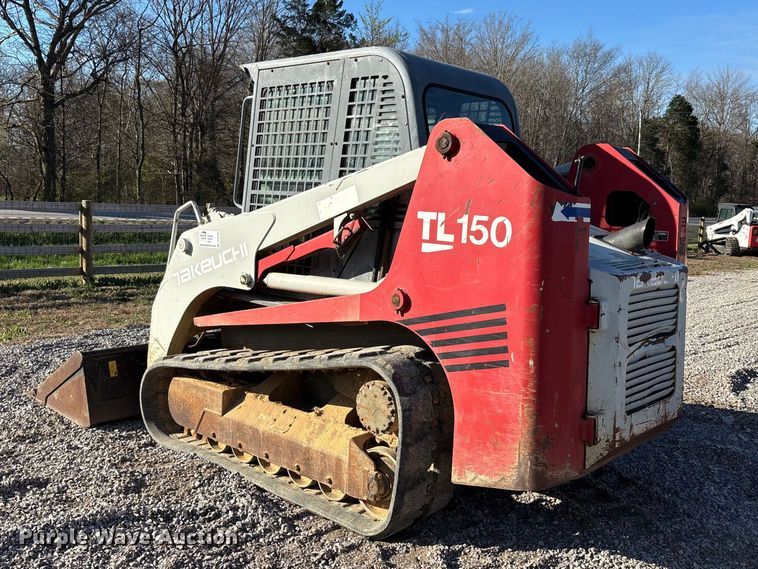image for item DT0100 2007 Takeuchi TL150 tracked skid steer loader