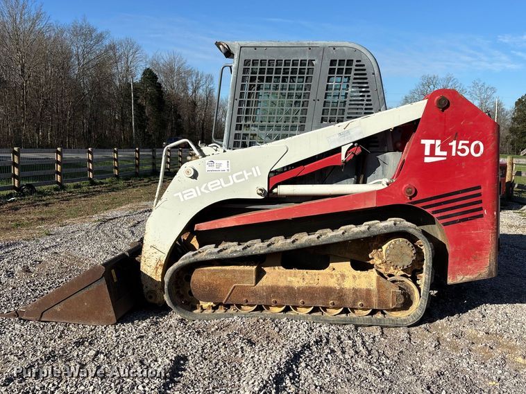 image for item DT0100 2007 Takeuchi TL150 tracked skid steer loader