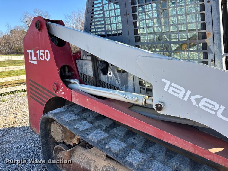 image for item DT0100 2007 Takeuchi TL150 tracked skid steer loader