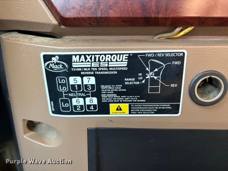 image for item DT0128 2017 Mack Granite GU713 dump truck