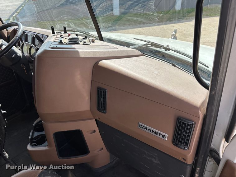 image for item DT0128 2017 Mack Granite GU713 dump truck