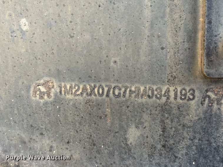 image for item DT0128 2017 Mack Granite GU713 dump truck