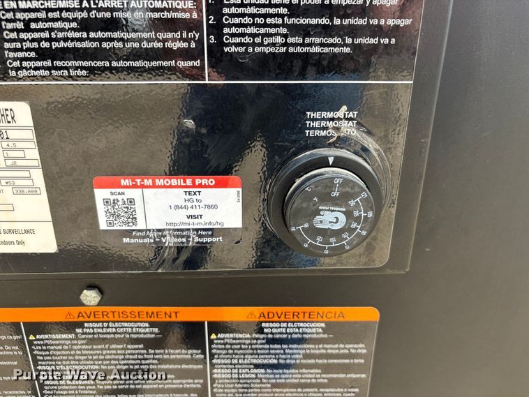 image for item DT0135 Mi-T-M HG-3004-1230 pressure washer