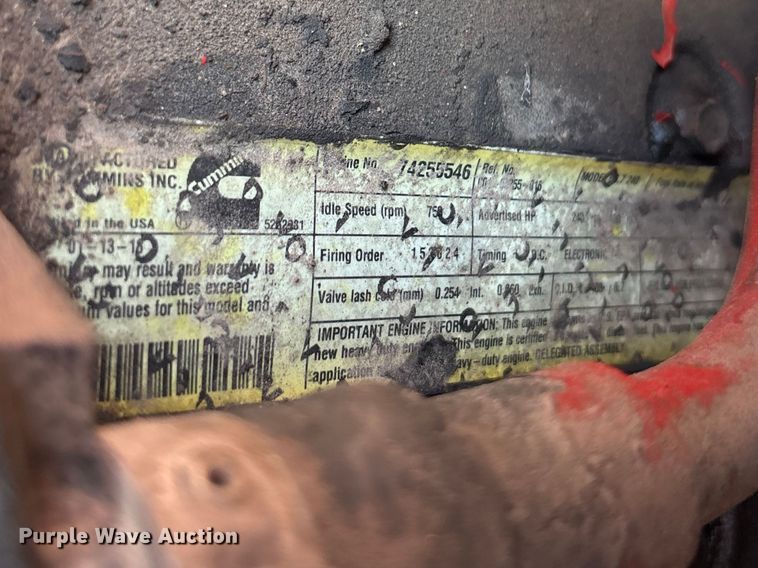 image for item DU0447 2019 Freightliner M2 106 dump truck