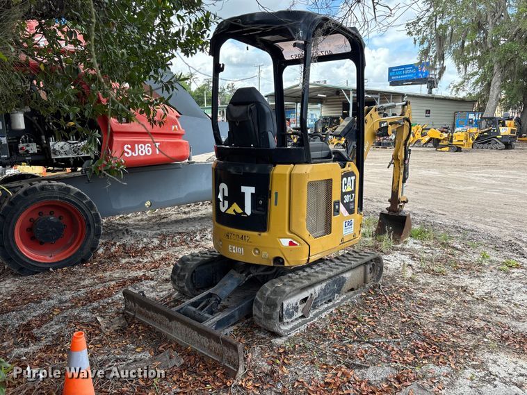 image for item DU0460 2019 Caterpillar 301.7 CR mini excavator