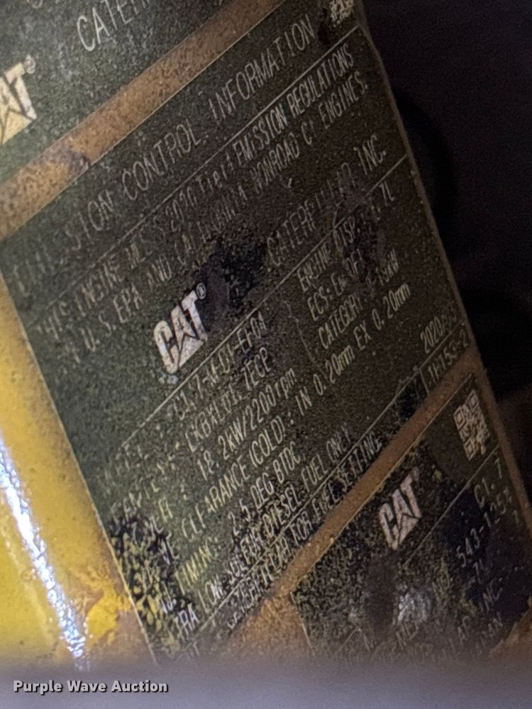 image for item DU0463 2019 Caterpillar 303.5E2 CR mini excavator