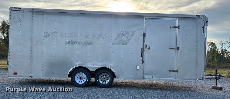 image for item DU1470 2007 Cargo Mate by Forest River Inc Enclosed cargo trailer