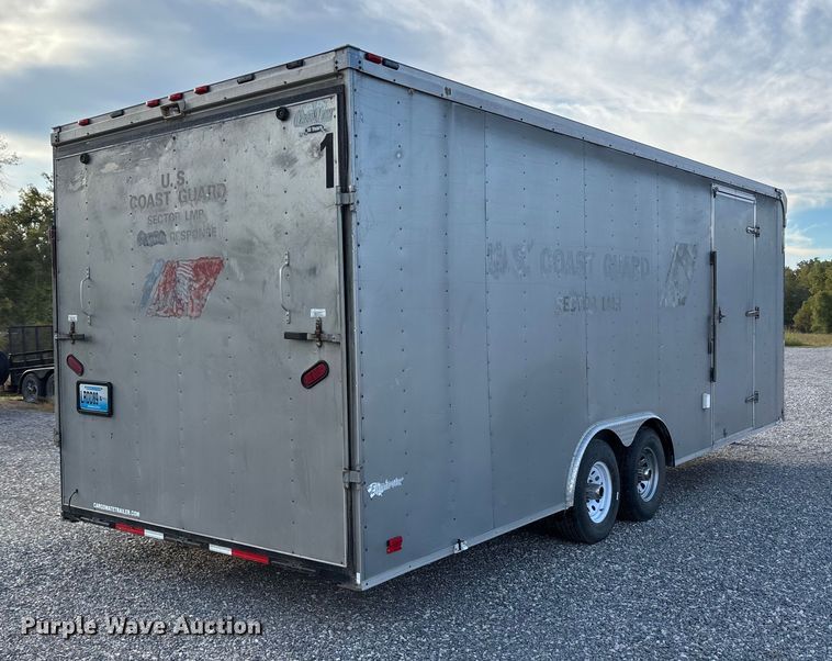 image for item DU1470 2007 Cargo Mate by Forest River Inc Enclosed cargo trailer