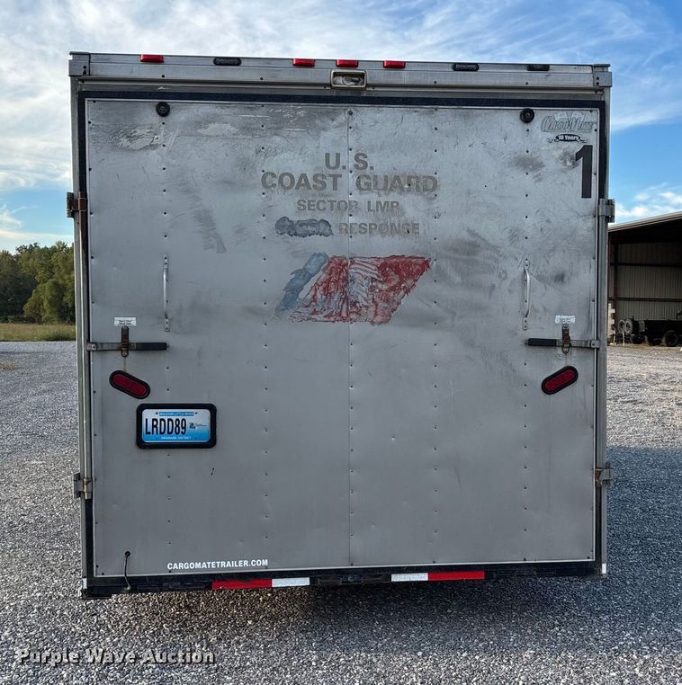 image for item DU1470 2007 Cargo Mate by Forest River Inc Enclosed cargo trailer