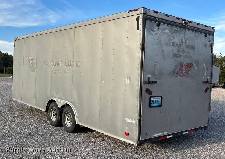 image for item DU1470 2007 Cargo Mate by Forest River Inc Enclosed cargo trailer