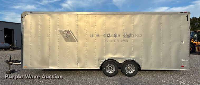 image for item DU1470 2007 Cargo Mate by Forest River Inc Enclosed cargo trailer