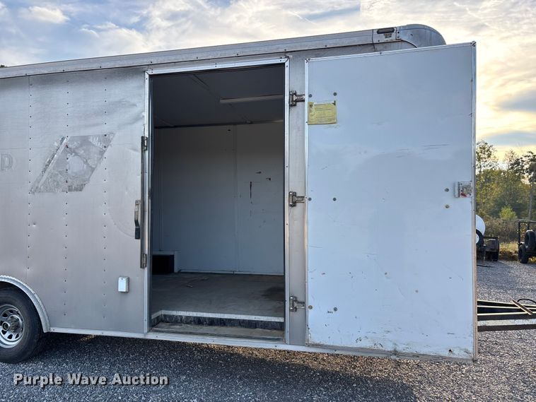 image for item DU1470 2007 Cargo Mate by Forest River Inc Enclosed cargo trailer