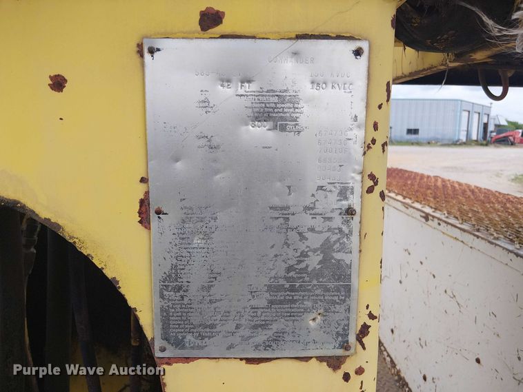 image for item DU3119 1988 Ford F800 digger derrick truck