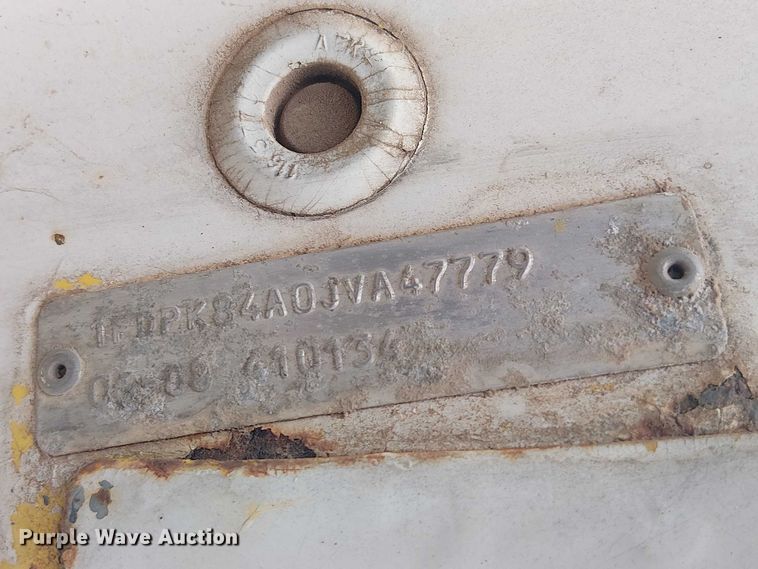 image for item DU3119 1988 Ford F800 digger derrick truck