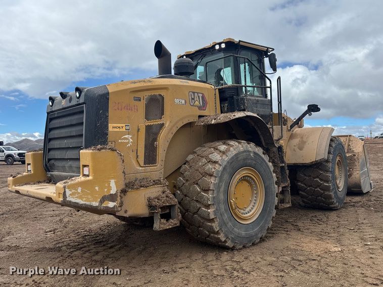image for item DW1282 2020 Caterpillar 982M wheel loader