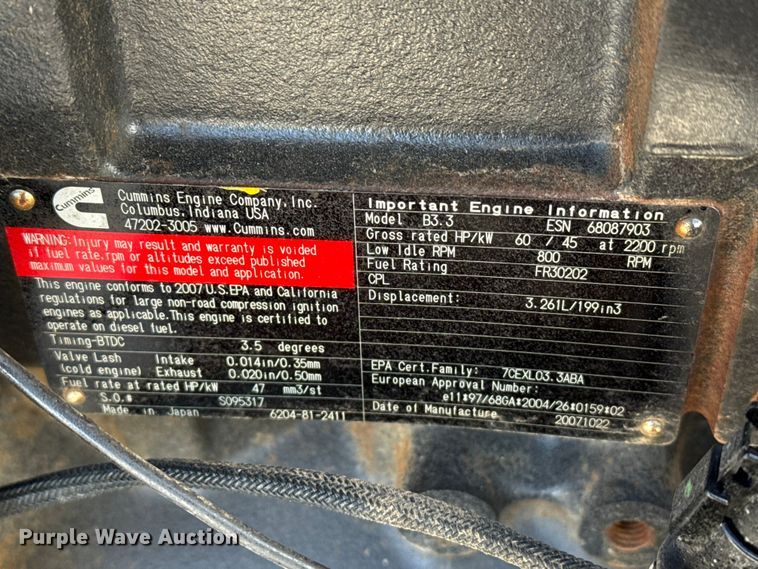 image for item DZ5365 2008 Ditch Witch JT1220 Mach 1 directional boring unit