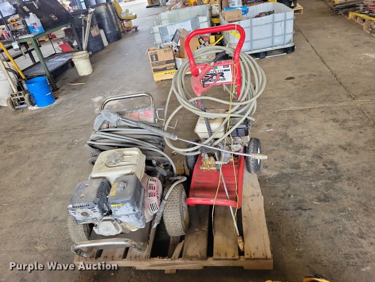 image for item DZ6997 (2) pressure washers