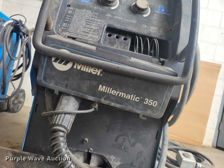 image for item DZ7011 Miller Millermatic 350 welder