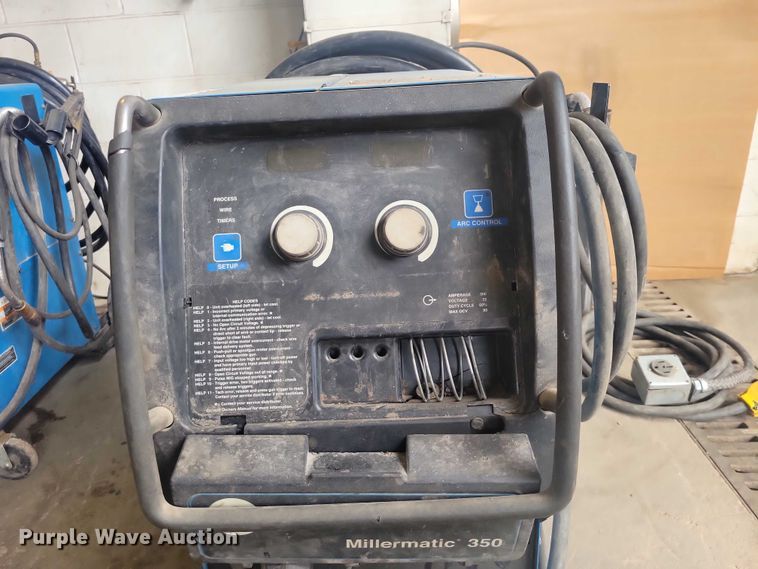 image for item DZ7011 Miller Millermatic 350 welder