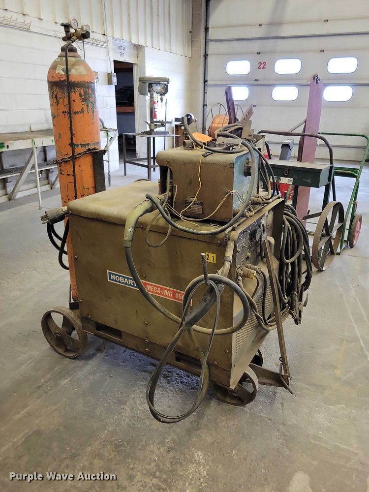 image for item DZ7014 Hobart Mega Mig 650 welder/generator