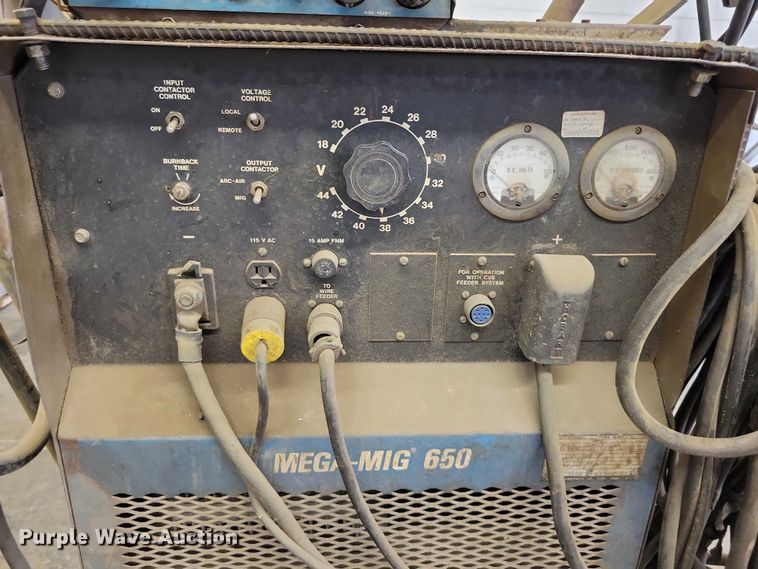 image for item DZ7014 Hobart Mega Mig 650 welder/generator