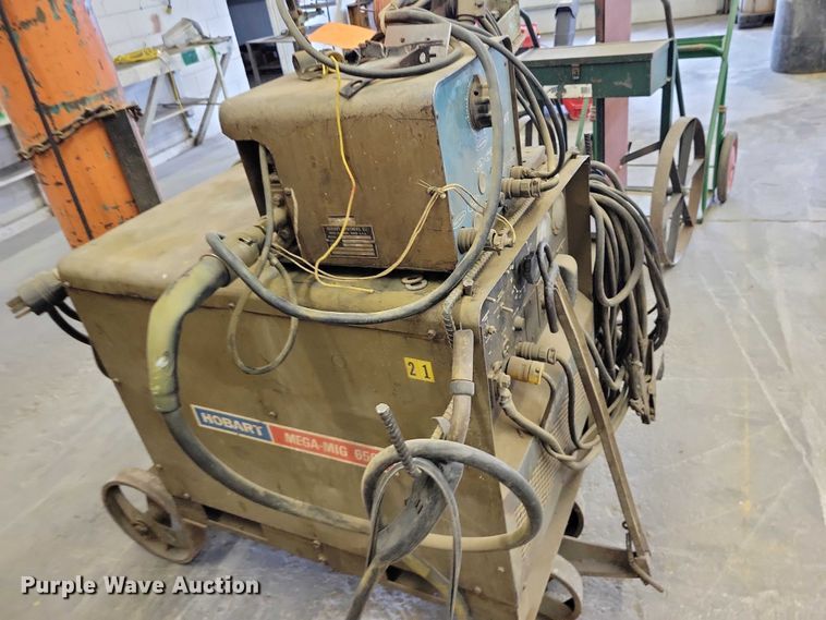 image for item DZ7014 Hobart Mega Mig 650 welder/generator