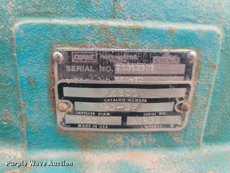 image for item DZ7017 Crown (2) Baldor pumps 