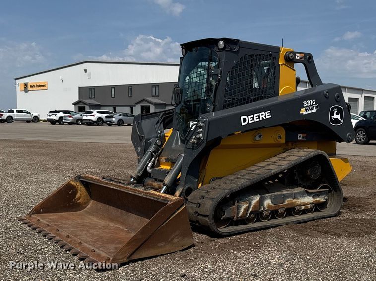 image for item EA2331 2022 John Deere 331G tracked skid steer loader