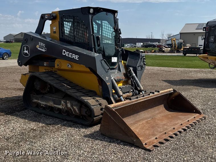 image for item EA2331 2022 John Deere 331G tracked skid steer loader