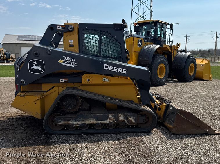 image for item EA2331 2022 John Deere 331G tracked skid steer loader