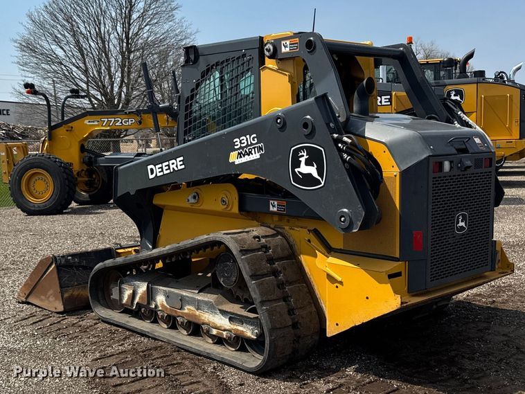 image for item EA2331 2022 John Deere 331G tracked skid steer loader