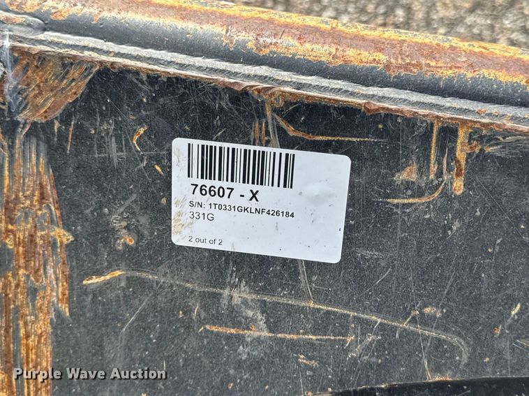 image for item EA2331 2022 John Deere 331G tracked skid steer loader