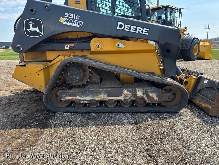 image for item EA2331 2022 John Deere 331G tracked skid steer loader