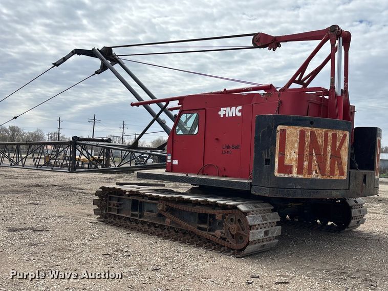 image for item EA4686 1970 Link-Belt LS-118 crane