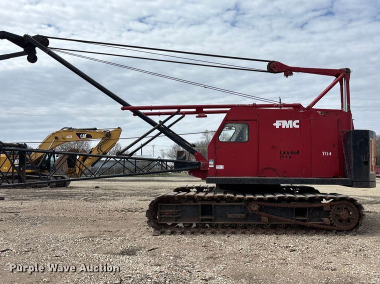 image for item EA4686 1970 Link-Belt LS-118 crane