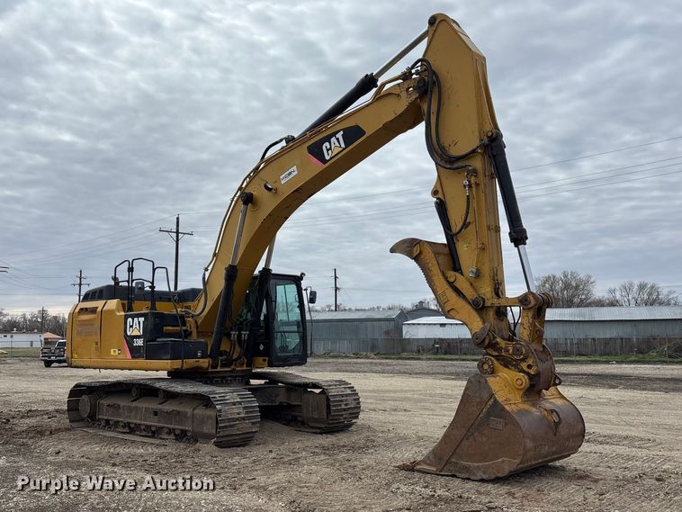 image for item EA4687 2012 Caterpillar 336E excavator