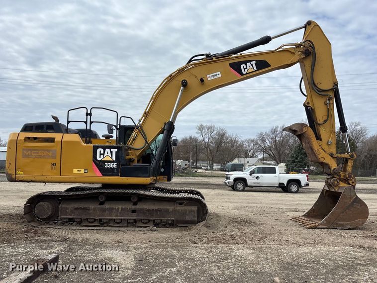image for item EA4687 2012 Caterpillar 336E excavator