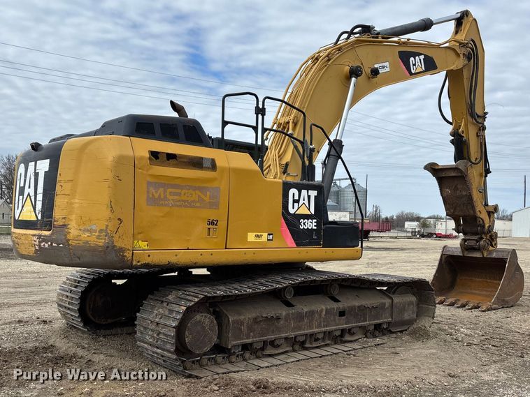 image for item EA4687 2012 Caterpillar 336E excavator