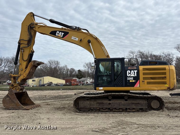 image for item EA4687 2012 Caterpillar 336E excavator