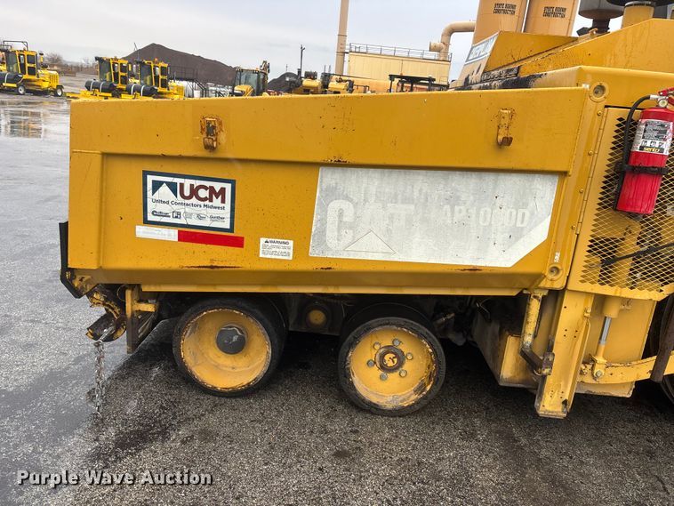 image for item EA4741 2008 Caterpillar AP-1000-D paver