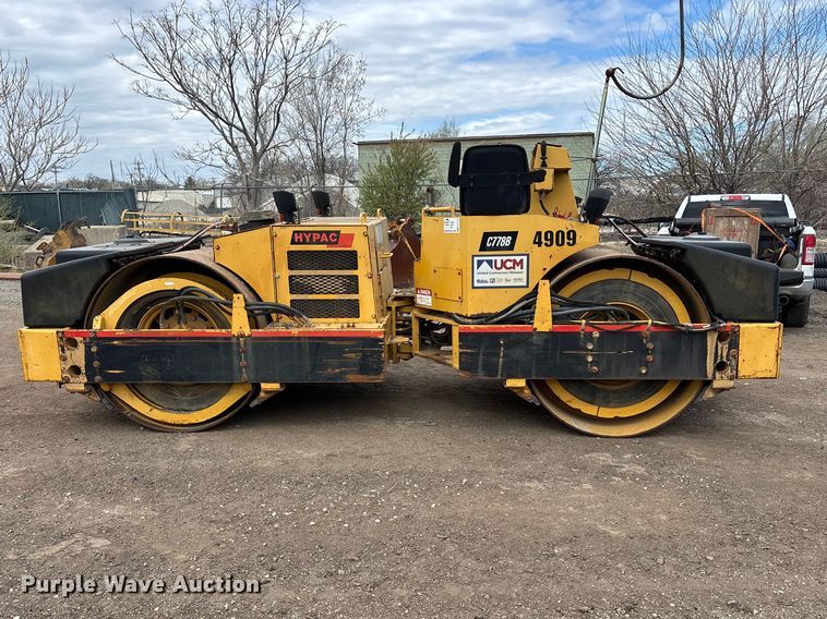 image for item EA4743 1999 Hypac C778B double drum vibratory roller