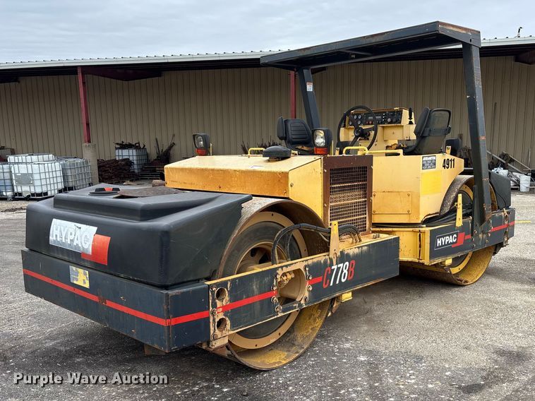 image for item EA4744 Hypac C778B double drum vibratory roller