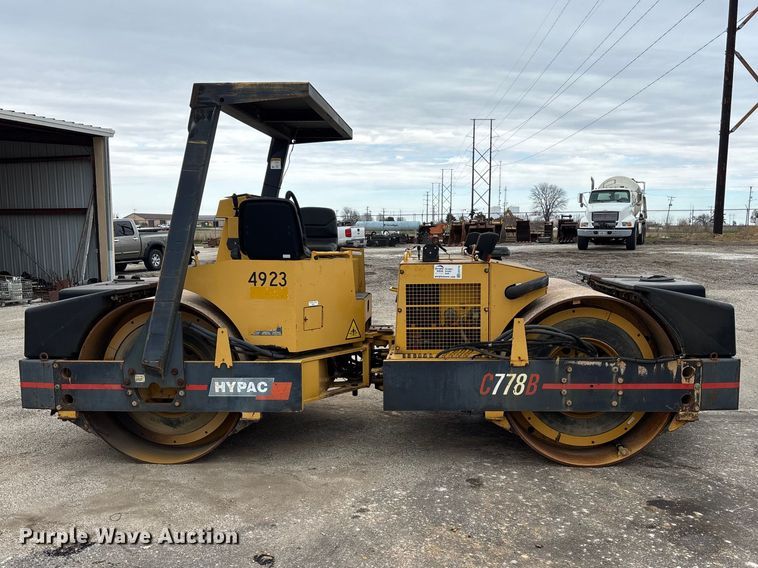 image for item EA4745 2002 Hypac C778B double drum vibratory roller