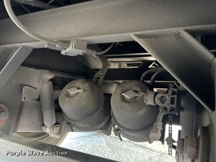 image for item EA5476 1980 Transcraft drop deck equipment trailer