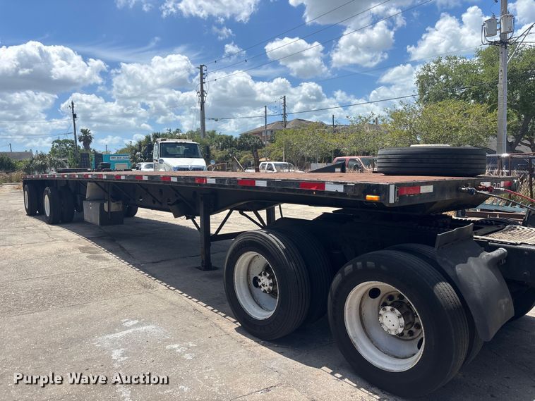 image for item EA5478 1999 Transcraft TL-2000 flatbed trailer